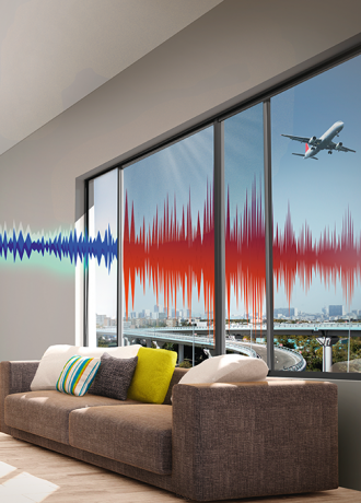 Concept Fentre Acoustique Active